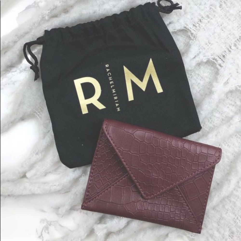Rachel Miriam – Leather Card Case, $50.00